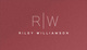 Duo Initials Double Sided Shimmer Contact Cards Image 8 of 12